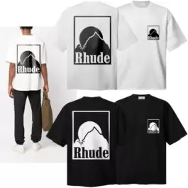 RHUDE MOONLIGHT BADGE TEE