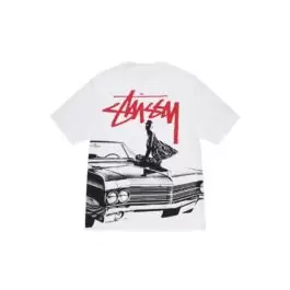 Stussy short-sleeves 260g double yarn