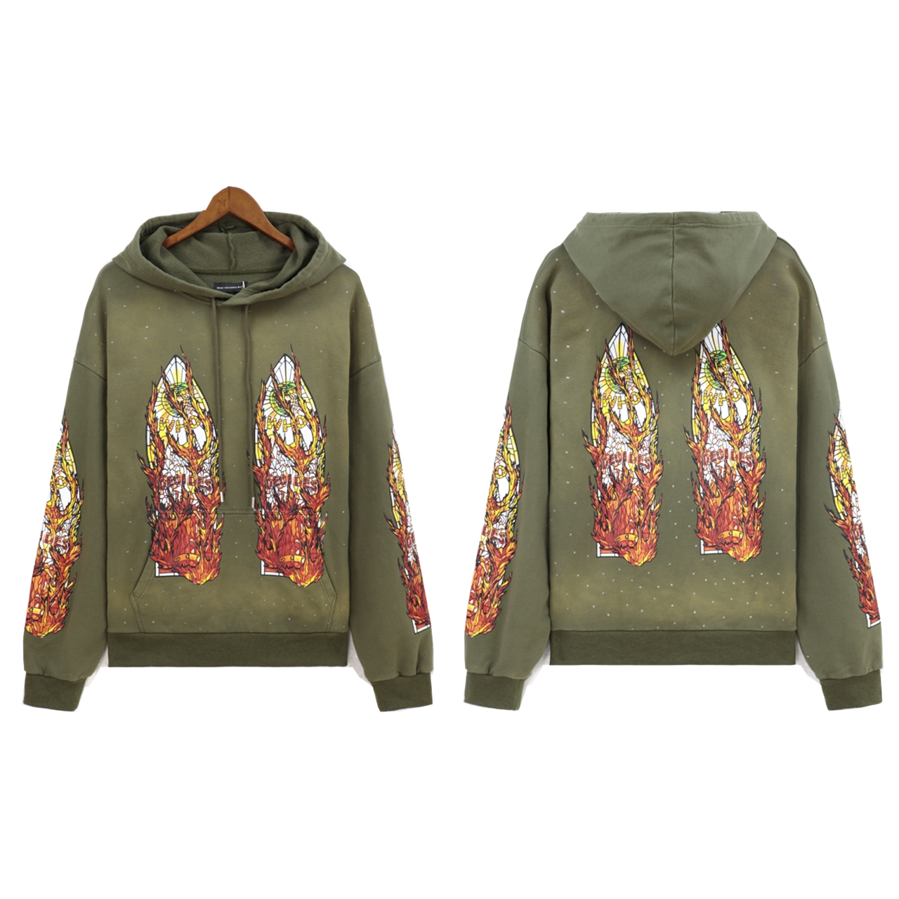 Who Decides War trendy cotton sweatshirt - Image 4