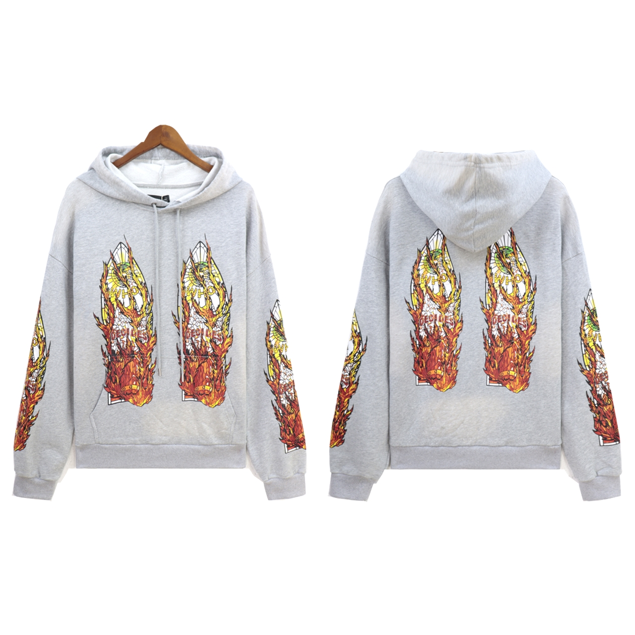Who Decides War trendy cotton sweatshirt - Image 3