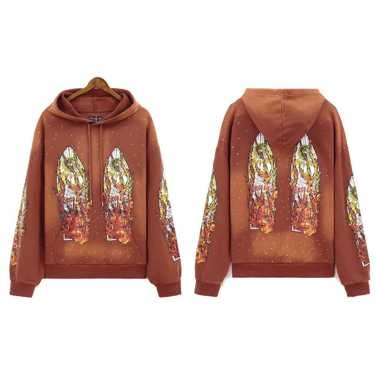 Who Decides War trendy cotton sweatshirt - Image 2