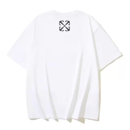 OFF-WHlTE pure cotton 260g heavy Mary Jesus Angel