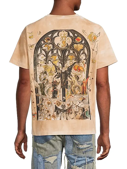 Gleaming Cotton Crewneck T-Shirt - Image 2