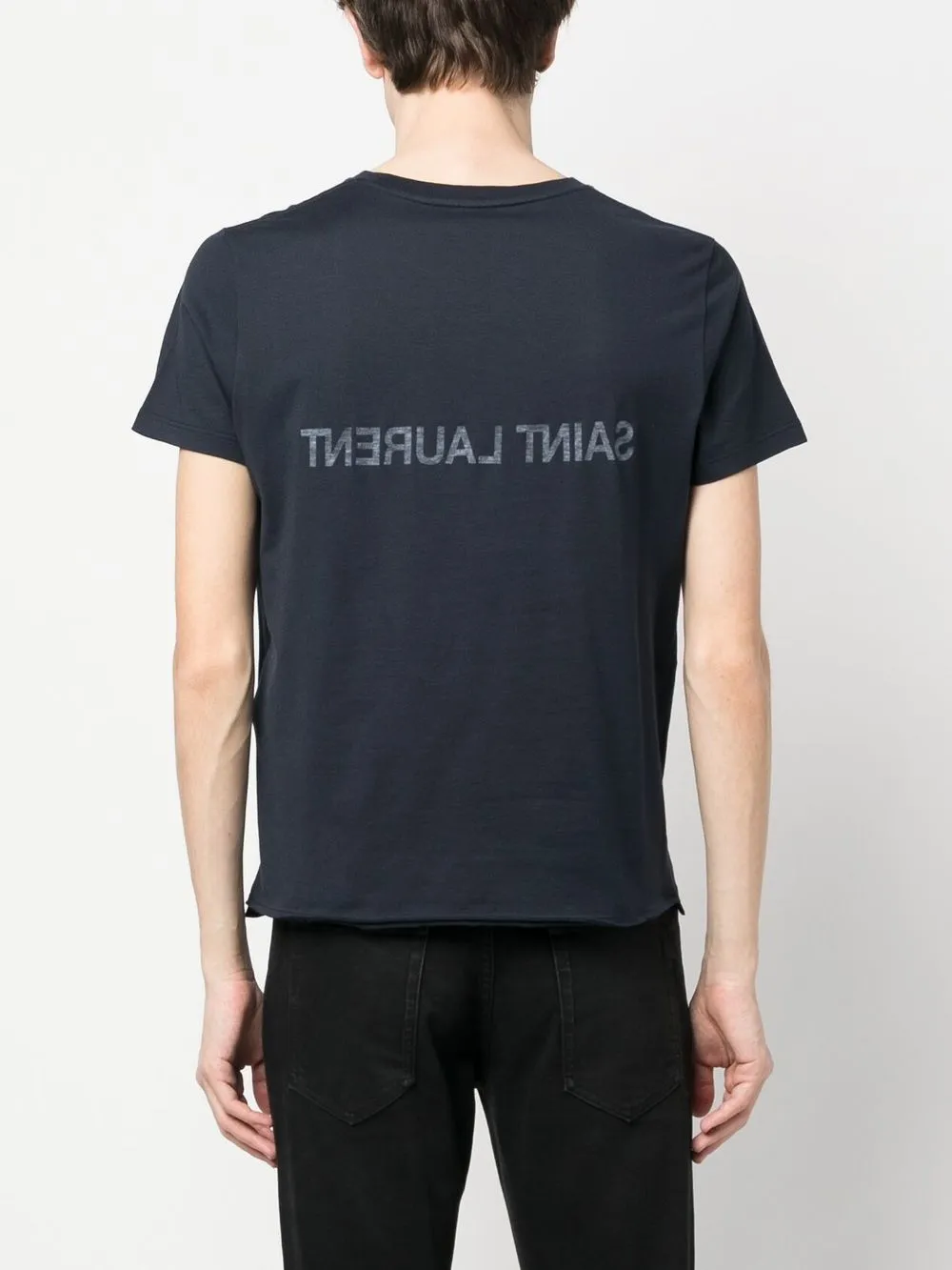 Saint Laurent Reverse cotton T-shirt - Image 2