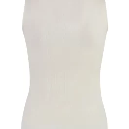 Saint Laurent embroidered wool tank top