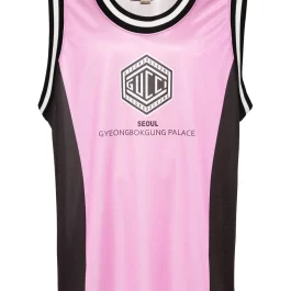 logo-print jersey tank top