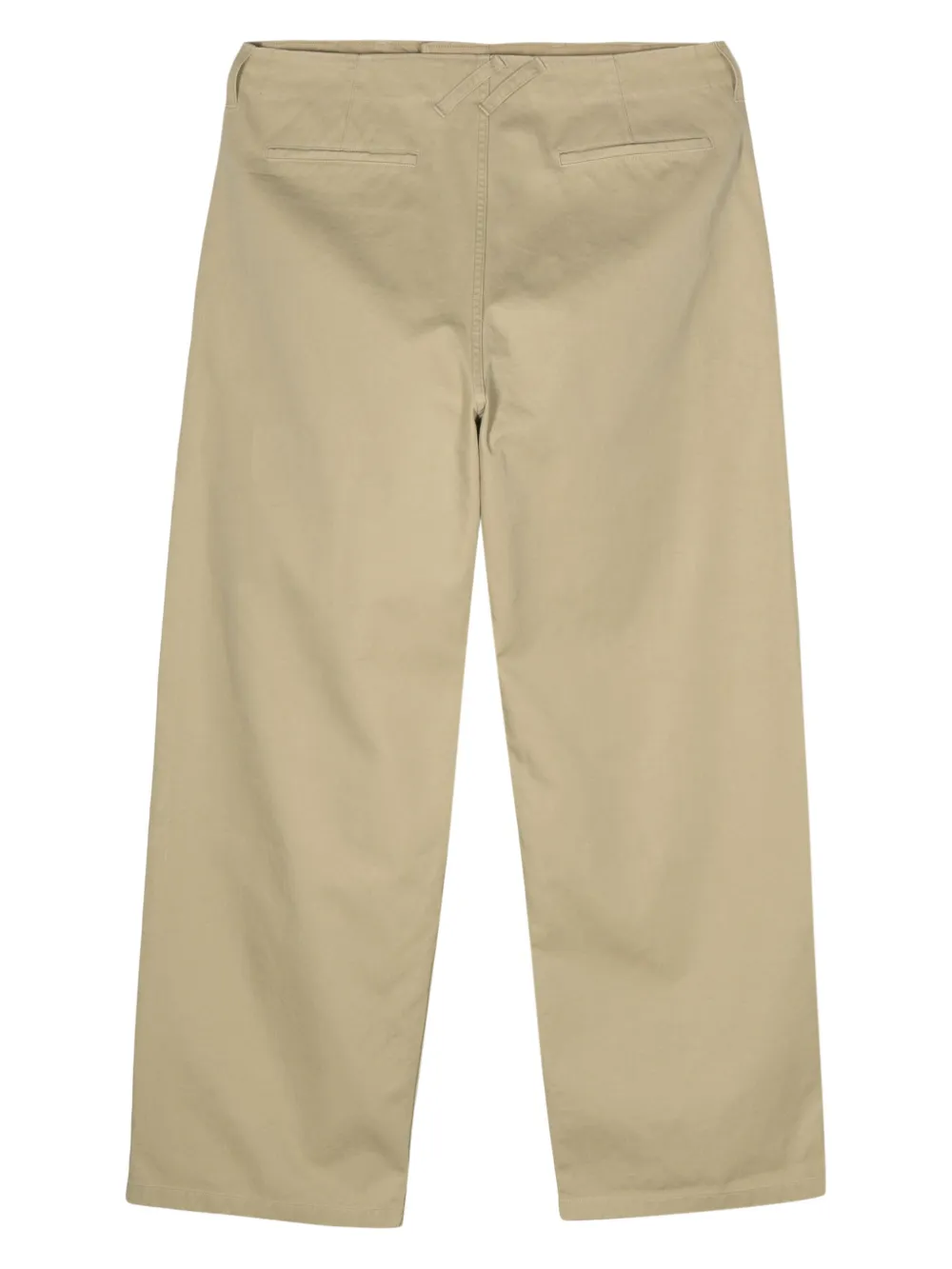 cotton wide-leg trousers - Image 2
