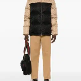 GG canvas puffer jacket