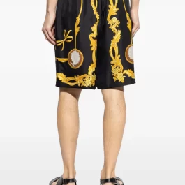 Cameo silk shorts