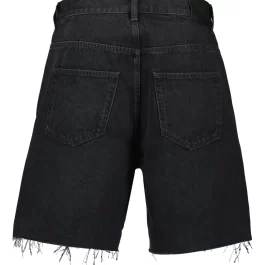 Saint Laurent frayed detailing shorts