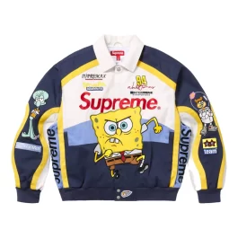 Supreme x SpongeBob racing jacket