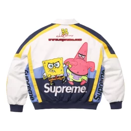 Supreme x SpongeBob racing jacket
