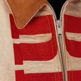 zip-up logo bomber jacket