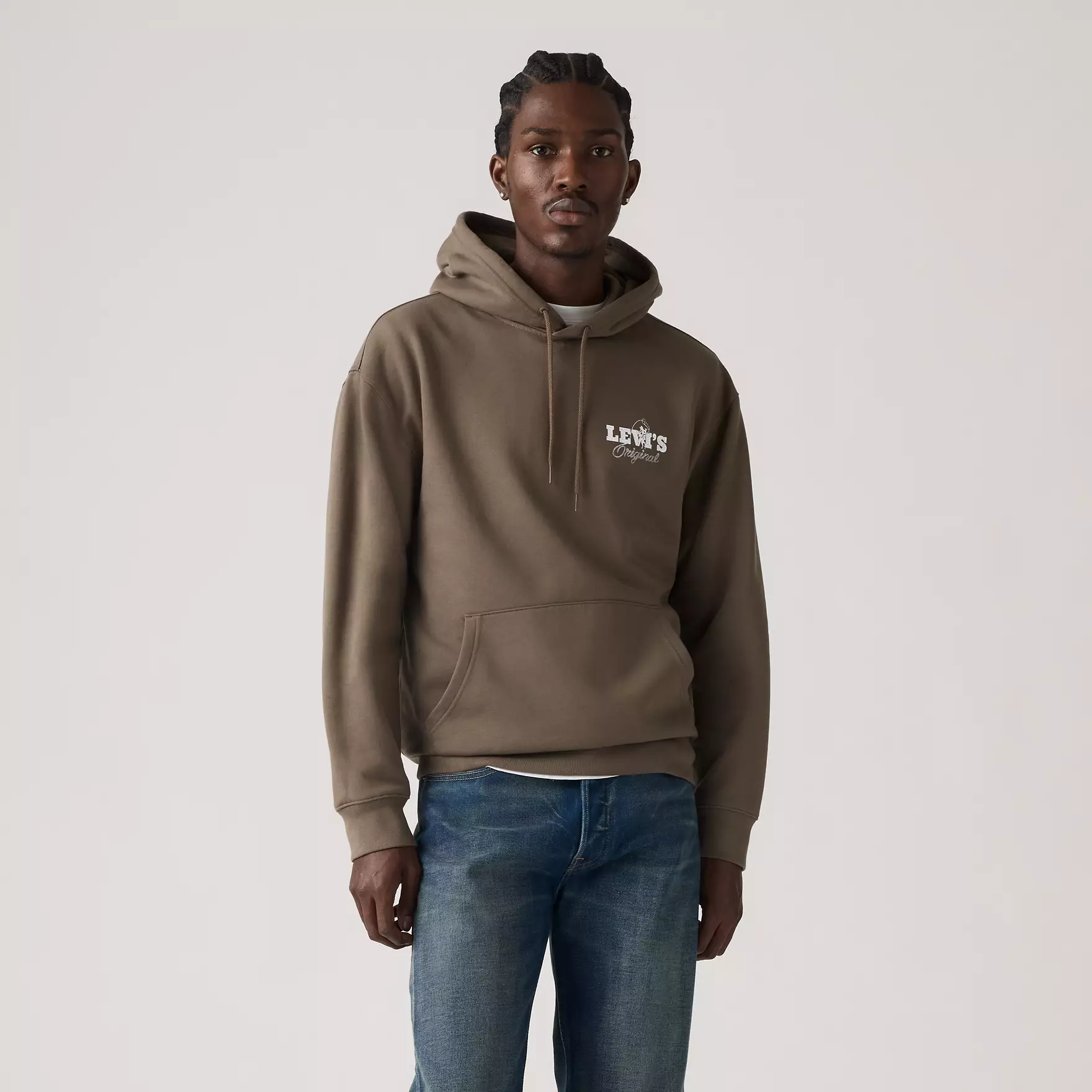 Relaxed Graphic Hoodie Sweatshirt - Image 2