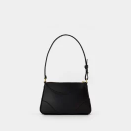 Jeanne B Shoulder Bag – Casablanca – Leather – Black