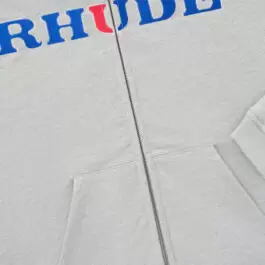 RHUDE RACING ZIP-UP HOODIE