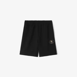 Knight Stamp Cotton Shorts