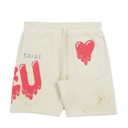 Beige Saint Michael X Emotionally Shorts