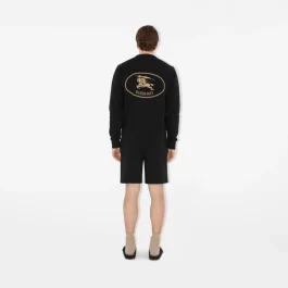 Knight Stamp Cotton Shorts