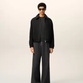 Black Cotton Ami De Coeur Padded