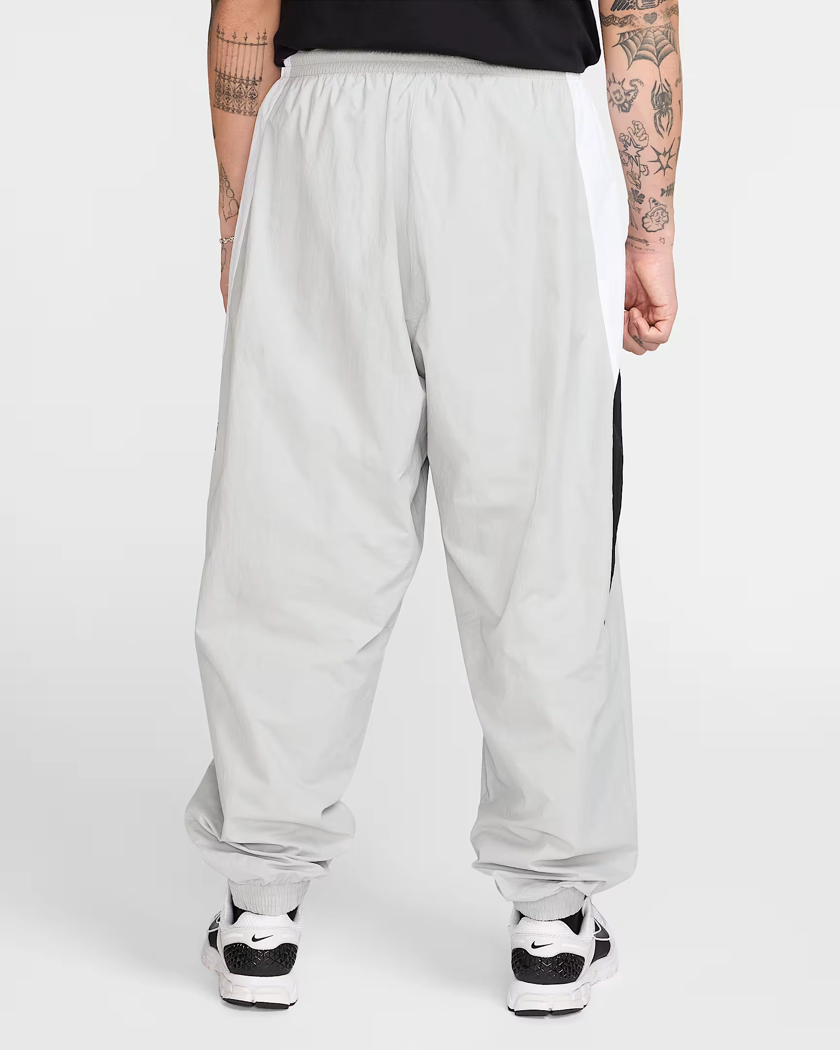 Men's Oversized Woven Track Pants - Image 2