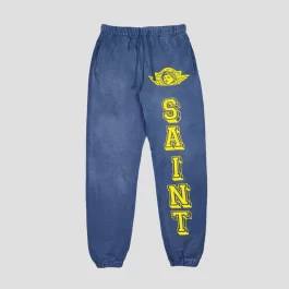 Navy Saint Michael Angel of Death Cotton