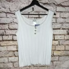 Chanel Women’s White Tanktop