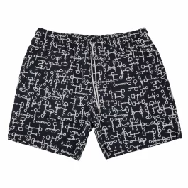 Hermes Shorts navy blue/ white XL RJC3387