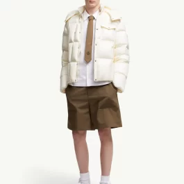 Serfanto Hooded Short Down Jacket
