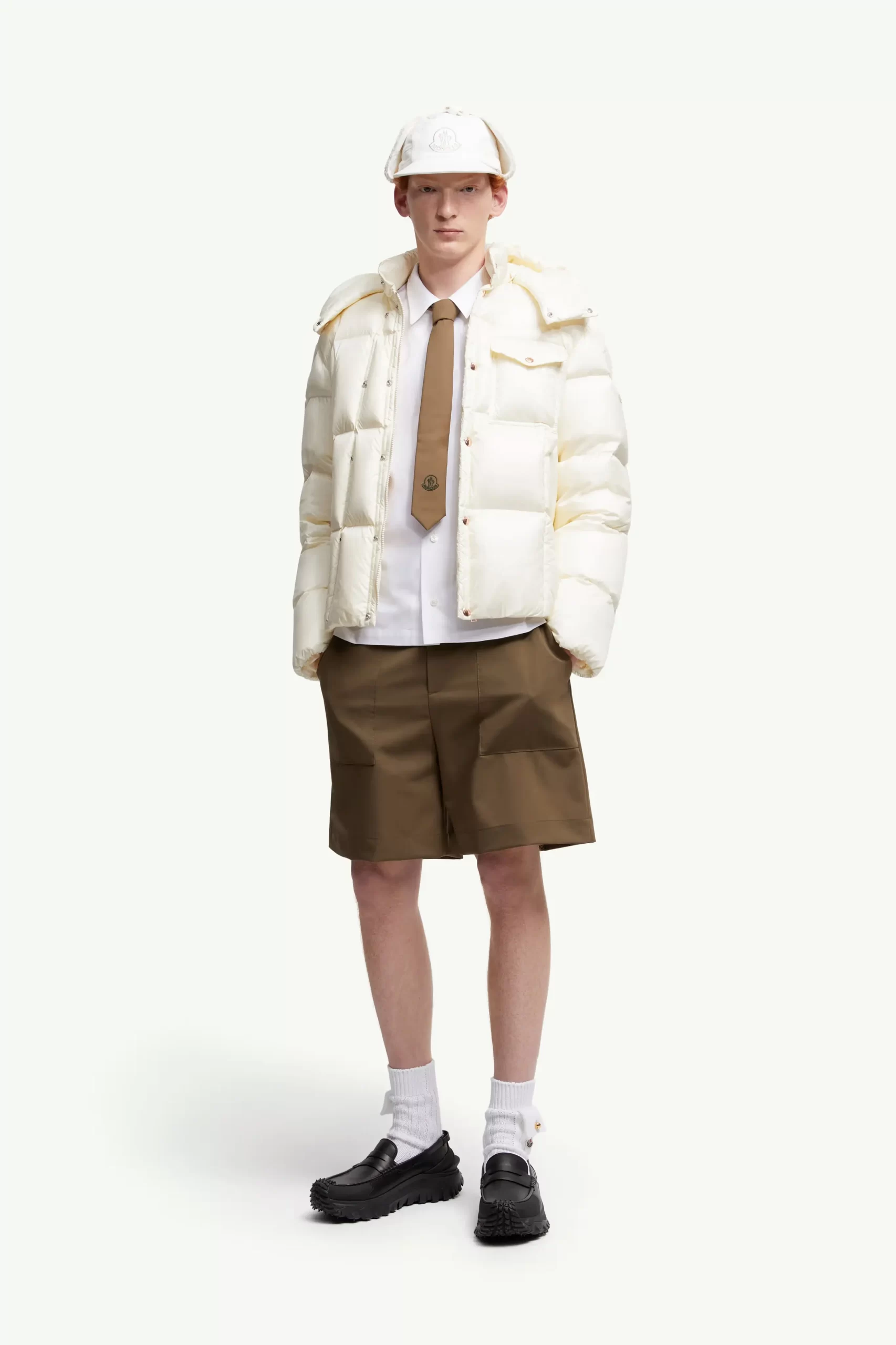 Serfanto Hooded Short Down Jacket - Image 2