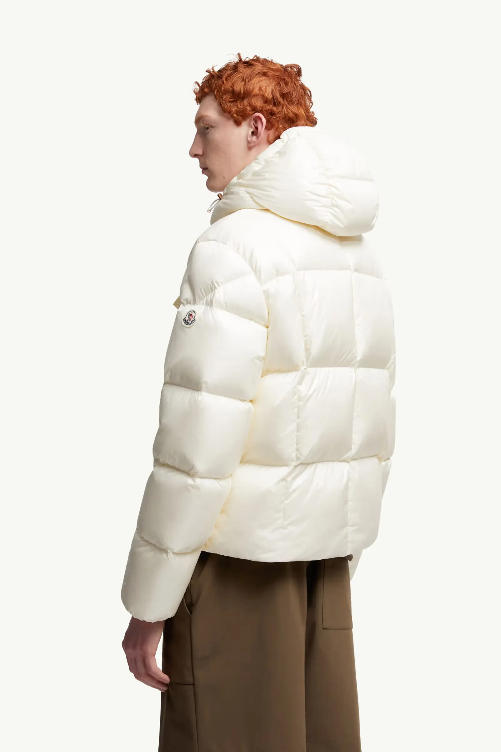 Serfanto Hooded Short Down Jacket - Image 3
