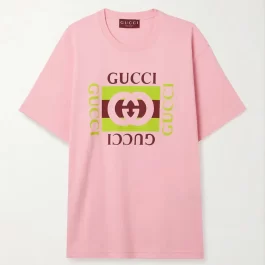 Oversized printed cotton-jersey T-shirt